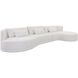 Laken Copenhagen White Sofa Chaise, RAF